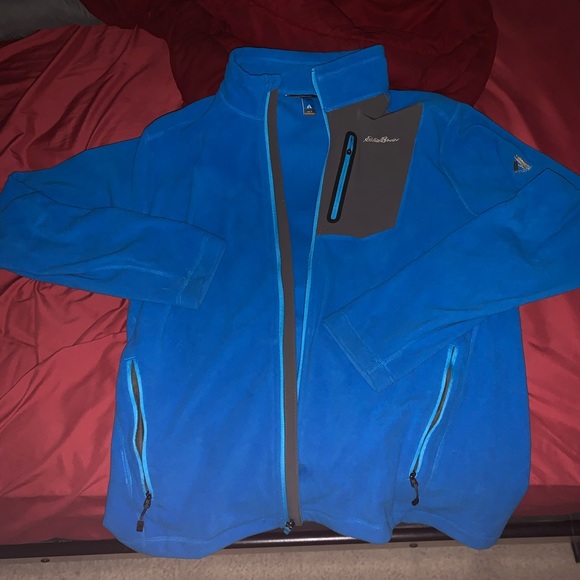 Eddie Bauer Medium Fleece Lightweight Jacket - Picture 1 of 5